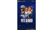 Manaea's Instagram story